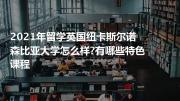 2021年留学英国纽卡斯尔诺森比亚大学怎么样?有哪些特色课程